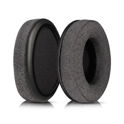 Zaščitni etui za slušalke iz materiala, prijaznega do kože - siva [odebeljen spoj iz materiala, prijaznega do kože] (komplet 2)