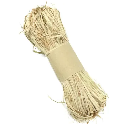 Naravna rafija - idealna za obrt in dekoracije