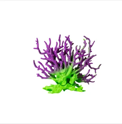 Komplet 5 mini koralnih okraskov za dekoracijo akvarija   Model 11