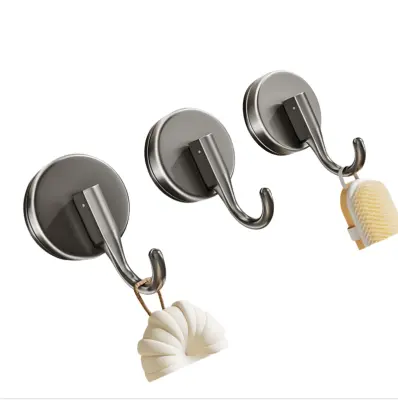 3-delni komplet kavljev s priseski brez sledi Grey