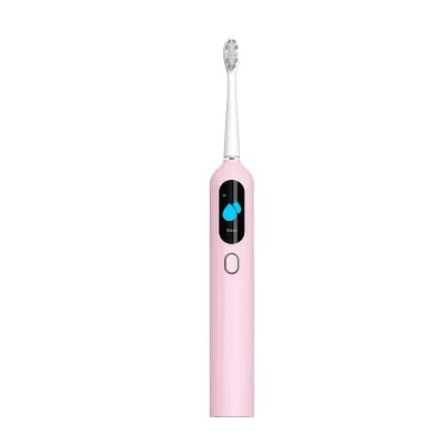 Sonicna električna zobna ščetka s pametnim časovnikom Pink