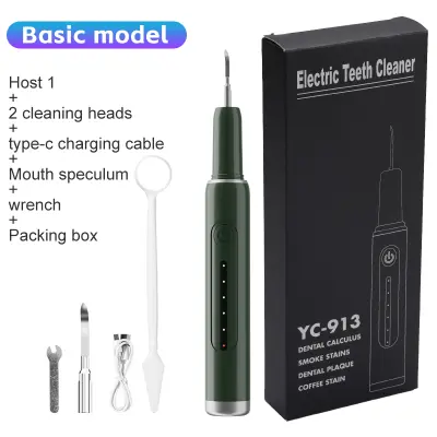 Električna zobna ščetka Komplet za čiščenje zob Green