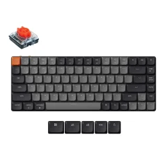 Keychron K3 QMK brezžična mehanska tipkovnica bela LED / Low Profile 2.0 / Red / K3X-A1