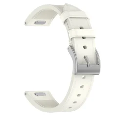 Premium Usnjeni Pašček za Ure Huawei & Honor White 20 mm