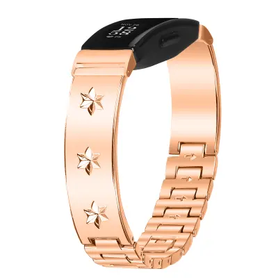 Polovična zapestnica iz nerjavečega jekla za Fitbit Inspire 1/2 PinkGold