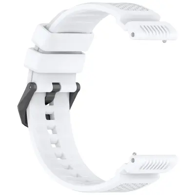 Ticwatch Atlas 24 mm silikonski pašček - uradna zamenjava White