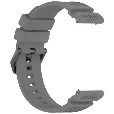 Ticwatch Atlas 24 mm silikonski pašček - uradna zamenjava Grey