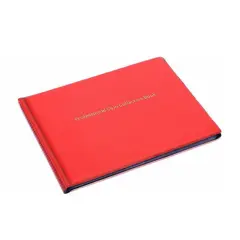 Album za znamke, album za kovance z 240 žepki za zbiratelje Red