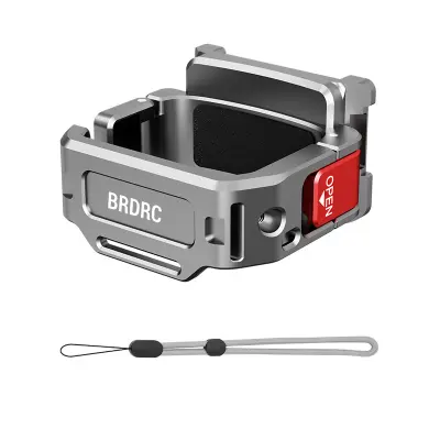 Osmo Pocket 3 Hitro Sprostitev Razširitveni Okvir - Siv Aluminij