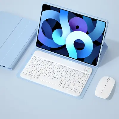 Ovitek za tablični računalnik Xiaomi Redmi 10,6 palca z vgrajeno tipkovnico - modra barva