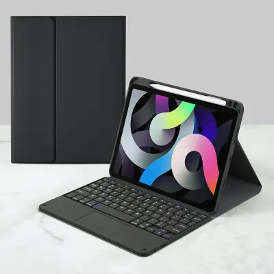 Tanek zaščitni ovitek s tipkovnico na dotik za iPad Black  iPad Pro 12,9 palcev