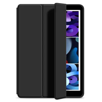Elegantna črna tri-zložljiva torbica za iPad   iPad 10