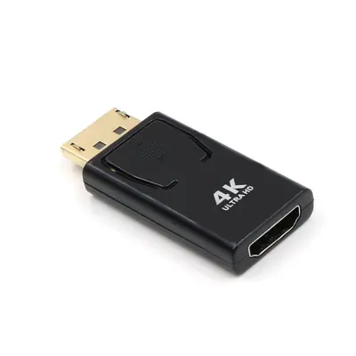 Kabel DP v HDMI - pretvornik 4K@60Hz (črna, različica 1.4)