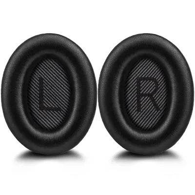 (2pk) Bose QC35 Earpads - Lambskin (črna)