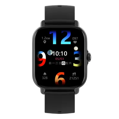 Izjemno tanka pametna športna ura GT21 HD Black