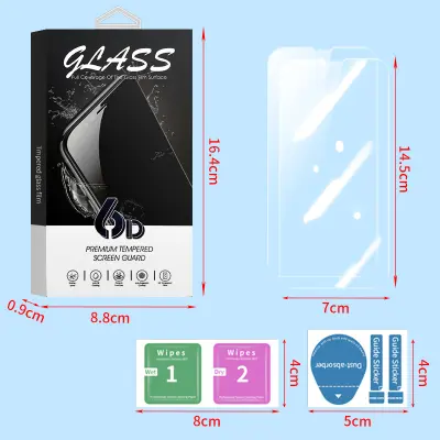 Zaščita zaslona iz kaljenega stekla za iPhone - 2 paketa   iPhone 16