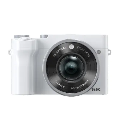 DC209 digitalni fotoaparat z 8-kratnim optičnim zoomom White