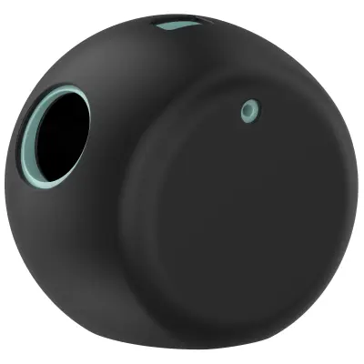 Punirunes Mehka Silikonska Zaščitna Torbica za Elektronske Igrače za Hišne Ljubljenčke Black