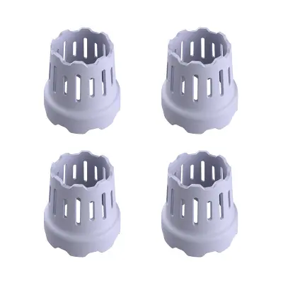 Komplet 4 silikonskih sušilcev za skodelice, kozarce in steklenice Purple