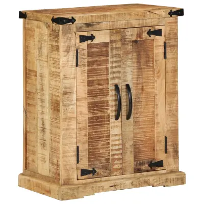 vidaXL Sideboard 55x35x70 cm Trden les Hrapavi mango