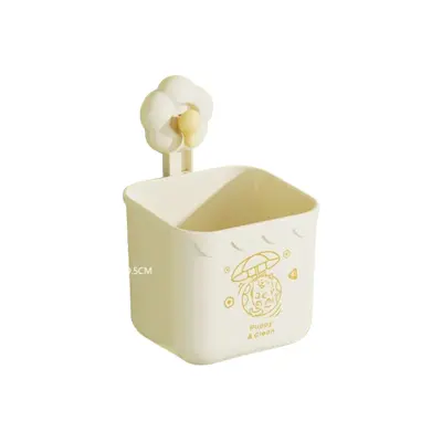 Stenski Dozirnik Za Robčke Za Obraz - Organizator Za Kopalnico Yellow