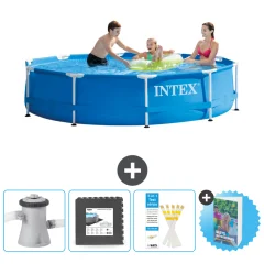 INTEX okrogel Nadzemni bazen 
  - 305x76 cm + Dodatki CB131