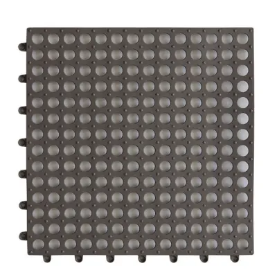 12-delni komplet nedrsečih odcejalnih podlog za sušenje posode Grey