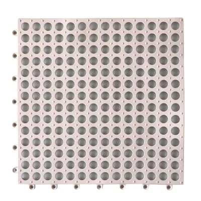 12-delni komplet nedrsečih odcejalnih podlog za sušenje posode White