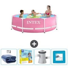 INTEX okrogel Nadzemni bazen 
  - 244x76 cm + Dodatki CB9