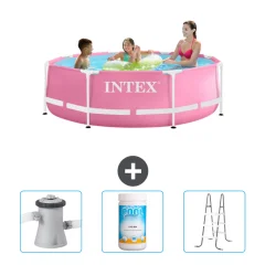 INTEX okrogel Nadzemni bazen 
  - 244x76 cm + Dodatki CB84