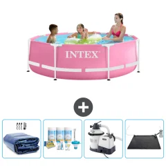 INTEX okrogel Nadzemni bazen 
  - 244x76 cm + Dodatki CB62
