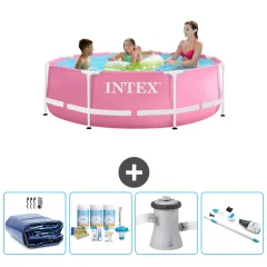 INTEX okrogel Nadzemni bazen 
  - 244x76 cm + Dodatki CB5