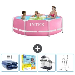 INTEX okrogel Nadzemni bazen 
  - 244x76 cm + Dodatki CB71