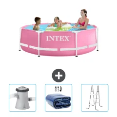 INTEX okrogel Nadzemni bazen 
  - 244x76 cm + Dodatki CB83