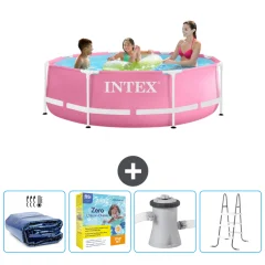 INTEX okrogel Nadzemni bazen 
  - 244x76 cm + Dodatki CB13