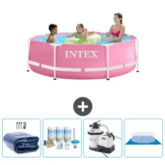 INTEX okrogel Nadzemni bazen 
  - 244x76 cm + Dodatki CB59