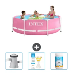 INTEX okrogel Nadzemni bazen 
  - 244x76 cm + Dodatki CB73