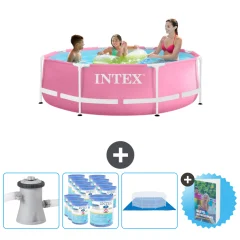 INTEX okrogel Nadzemni bazen 
  - 244x76 cm + Dodatki CB119