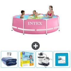 INTEX okrogel Nadzemni bazen 
  - 244x76 cm + Dodatki CB67