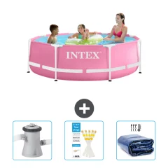 INTEX okrogel Nadzemni bazen 
  - 244x76 cm + Dodatki CB74
