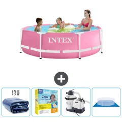 INTEX okrogel Nadzemni bazen 
  - 244x76 cm + Dodatki CB66