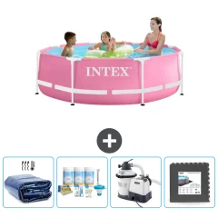 INTEX okrogel Nadzemni bazen 
  - 244x76 cm + Dodatki CB61