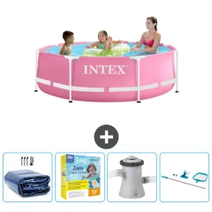 INTEX okrogel Nadzemni bazen 
  - 244x76 cm + Dodatki CB14