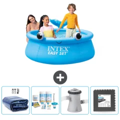 INTEX okrogel Nadzemni bazen 
  - 183x51 cm + Dodatki CB3