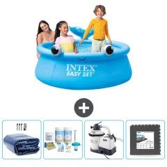 INTEX okrogel Nadzemni bazen 
  - 183x51 cm + Dodatki CB61
