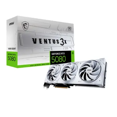 Grafična kartica nVidia RTX5080 MSI Ventus 3X OC - 16GB GDDR7 (V531-062R)