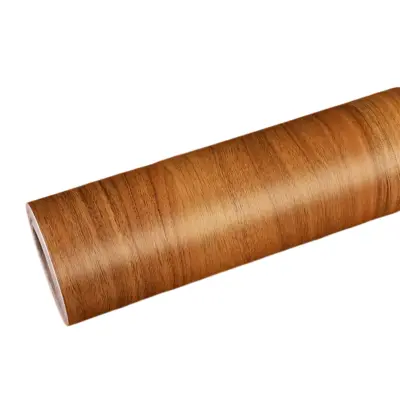 Samolepilna lesena folija, Lepilna folija za pohištvo z videzom lesa (300x40cm) | DURAWOOD kostanjevo rjava