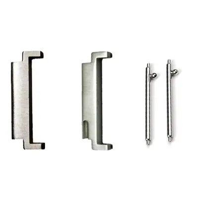 Univerzalni srebrni priključek za pašček ure 20 mm do 22 mm adapterji