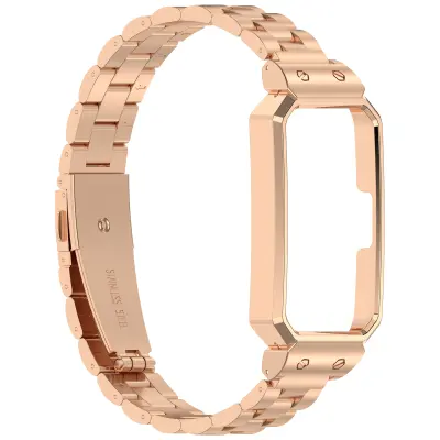 Nerjaveče jeklo pašček za Huawei Band 10/9/8 PinkGold