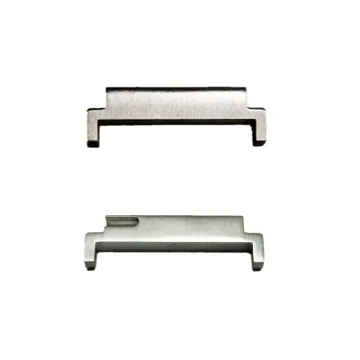 Univerzalni srebrni priključek za pašček ure 22 mm na 22 mm adapter